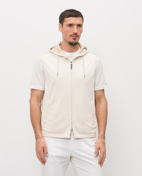 Stefano Ricci Beige wool vest MDJ61001305650