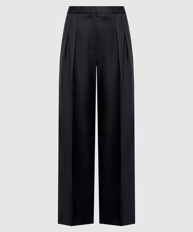 SBIRU gray wool pants