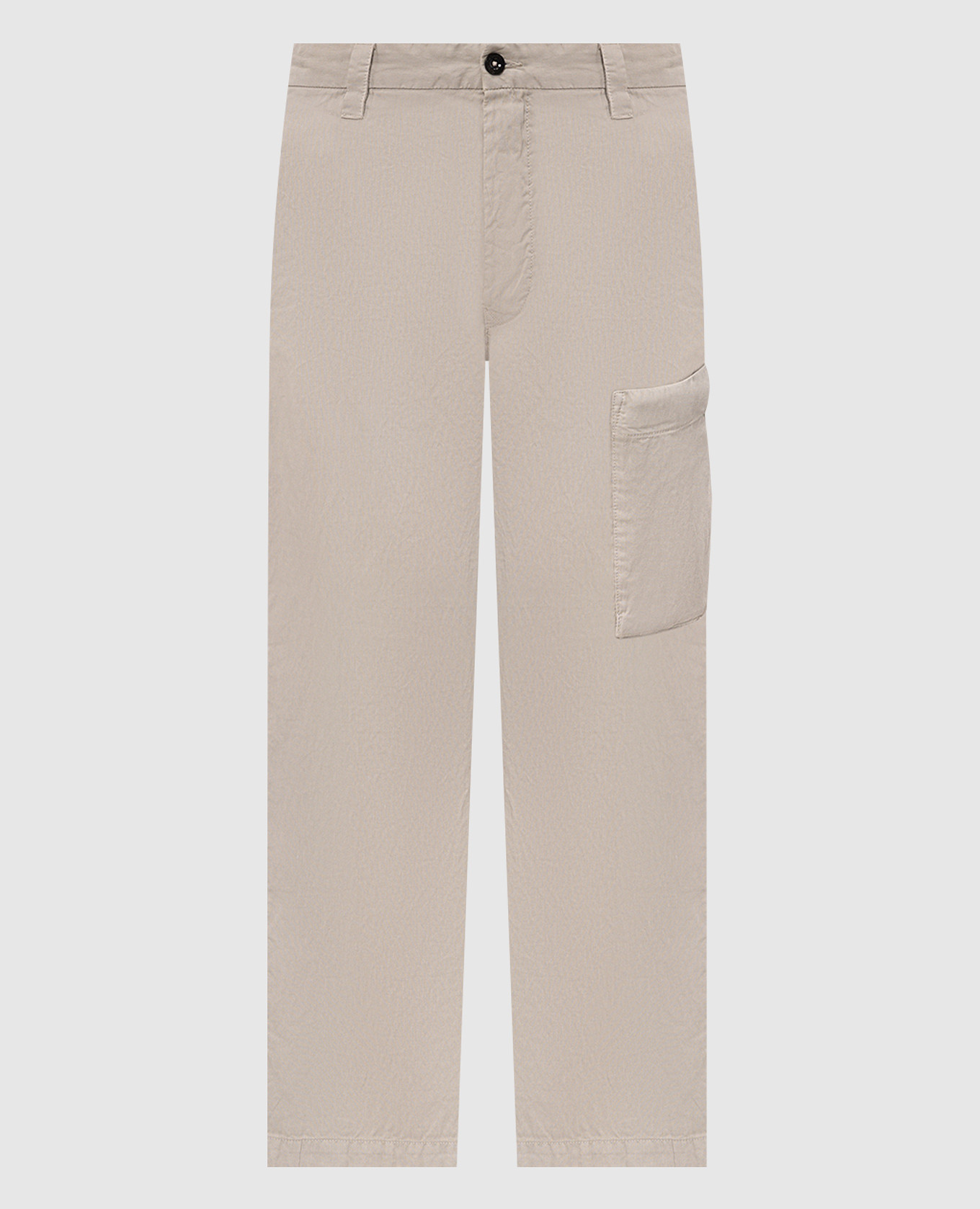 Gray cargo with linen