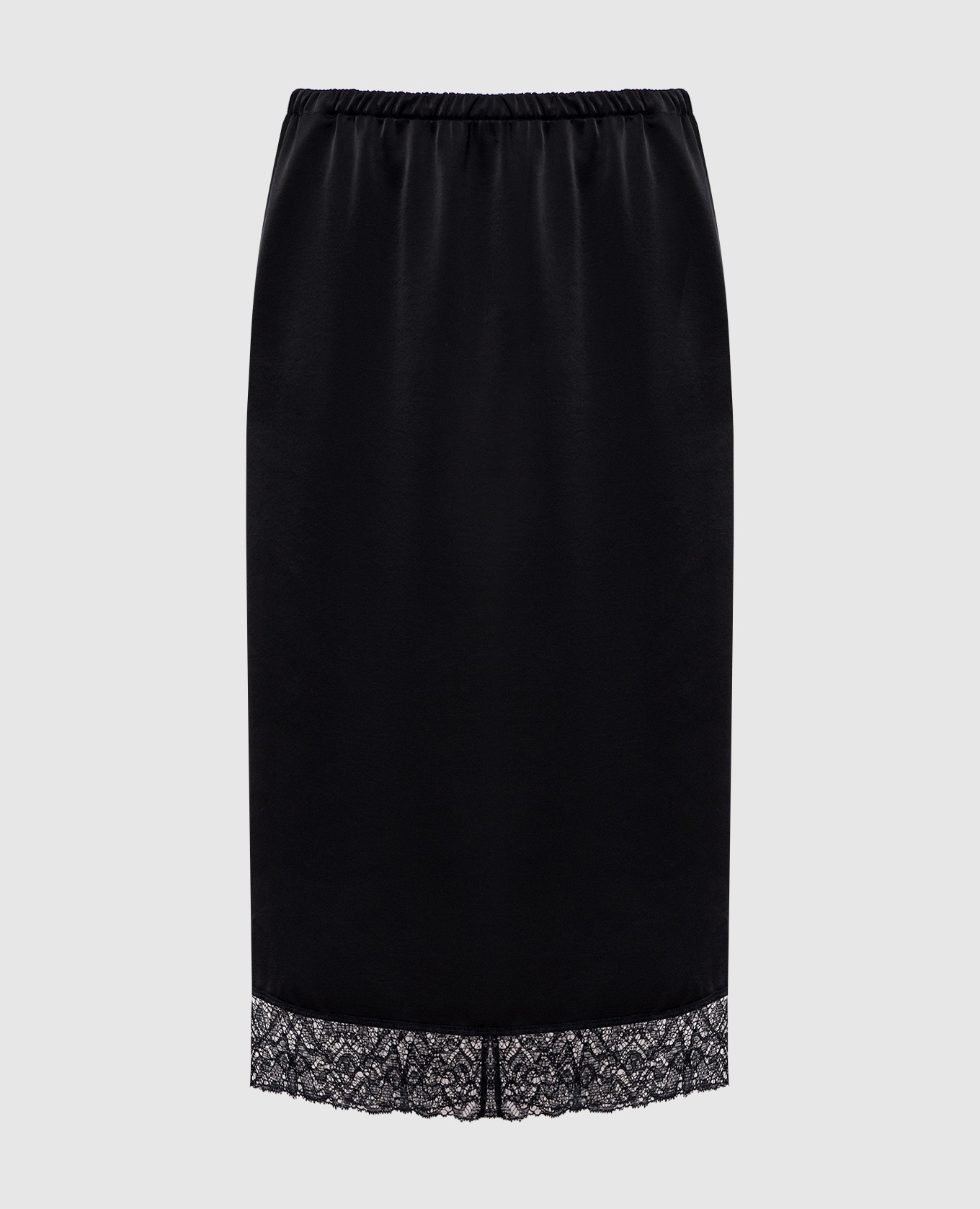 

Black skirt WKDDIORAMA with lace Max Mara Weekend
