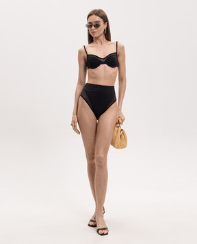 Wolford Black high-rise swimsuit panties 4W6237