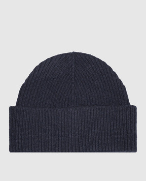 Cashmere&Whiskey Blue cashmere hat AU1891305341MI