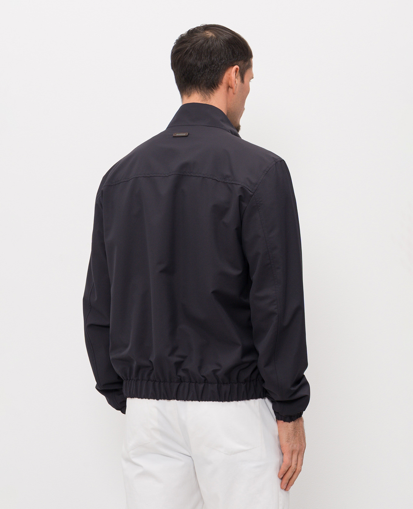 

Blue jacket with wool Peserico