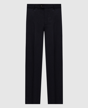 Peserico Blue wool pants R5422002710