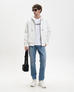Off-White White T-shirt with print 44MAA027S26J007