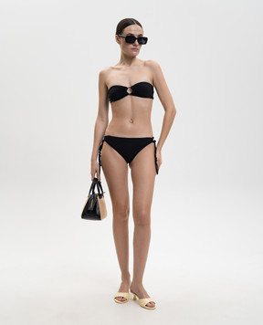 Jil Sander Black swimsuit panties with ties J40SG0108J20011