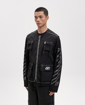 Off-White Black vest 44XEX00GS26F001