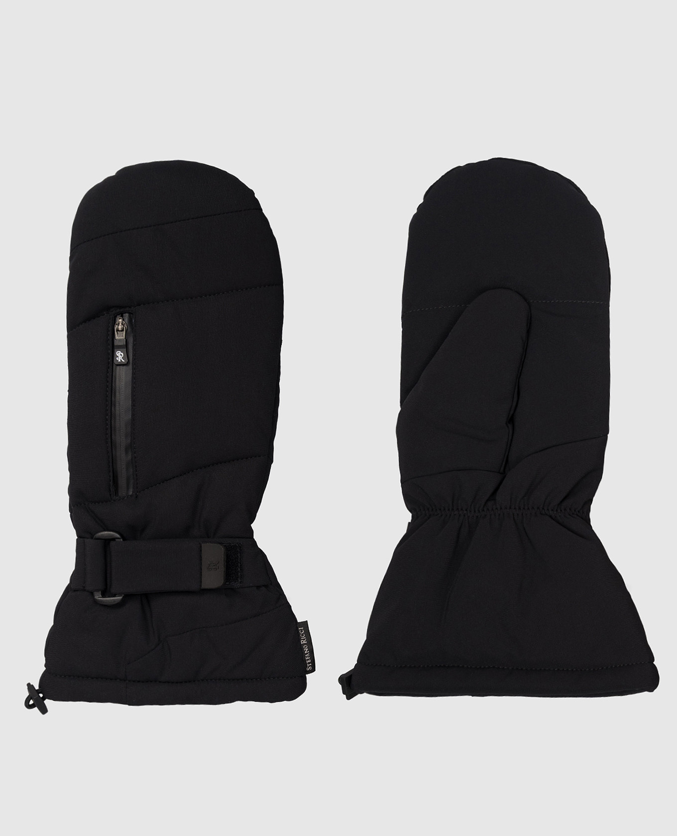 

Black ski gloves Stefano Ricci