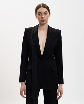 The Attico Black wool jacket 260WCG00089WWW065AA