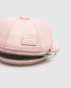 AMIRI Pink leather HAT key chain AMHAOT1014w