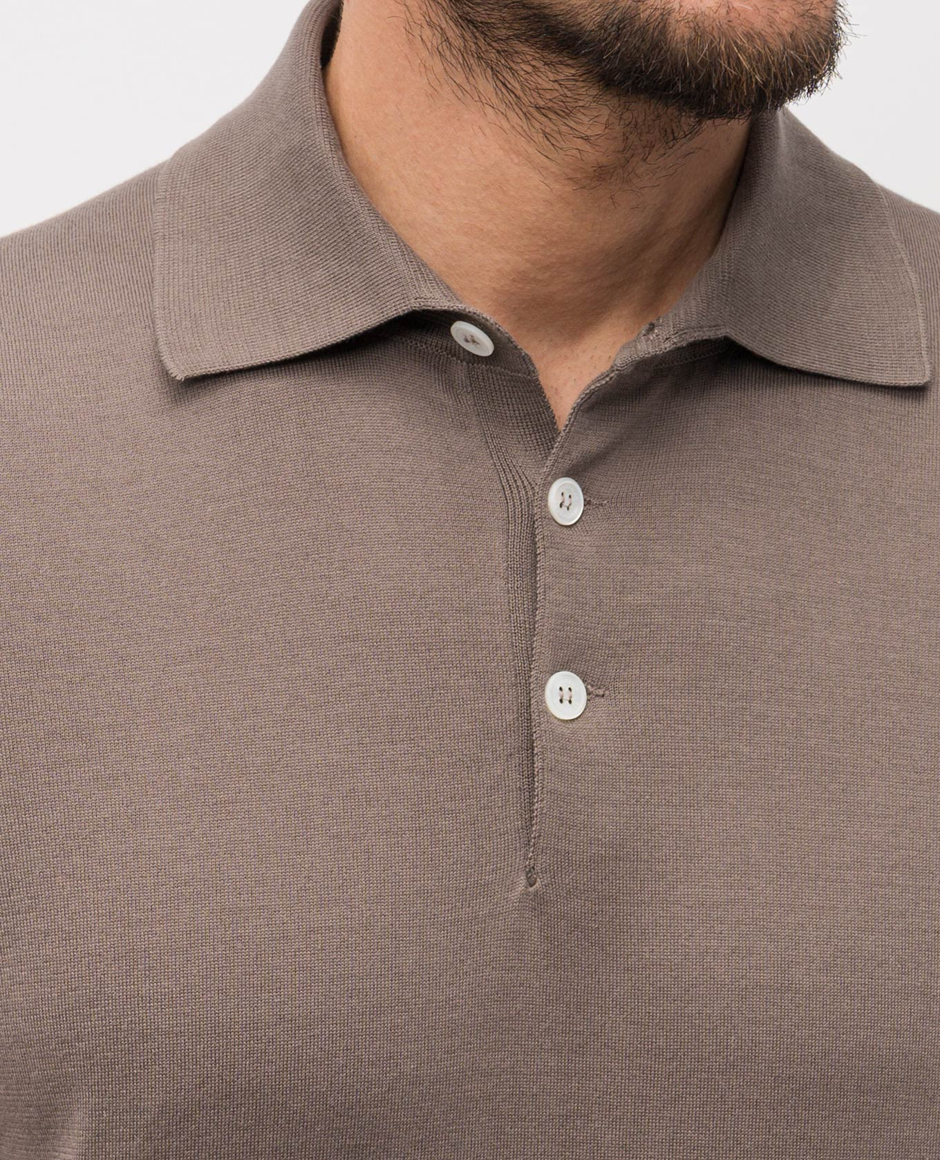 Brown polo Brunello Cucinelli 5