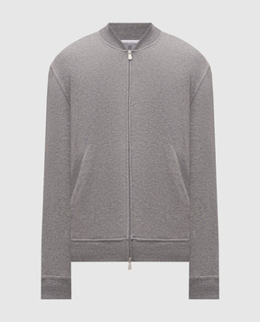 Brunello Cucinelli Grey melange sports jacket MM8319072G