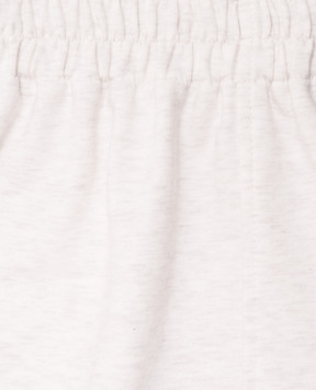 Brunello Cucinelli Children's white melange sweatpants BH827E661B