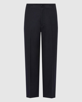 Kiton Blue wool pants UPN01K0141I