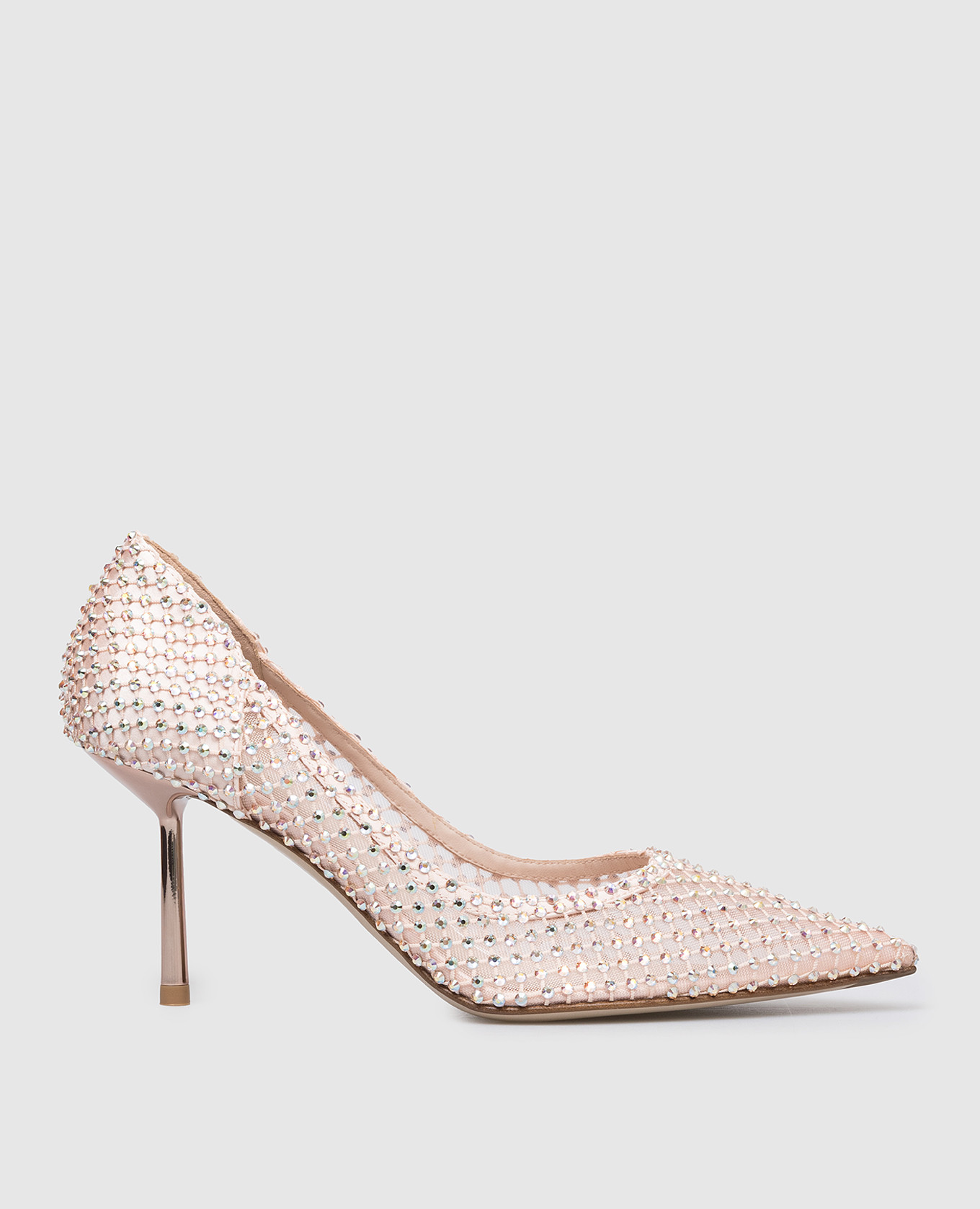 Pink GILDA shoes with crystals