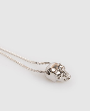 Alexander McQueen Silver chain with palladium plating 809456J161N