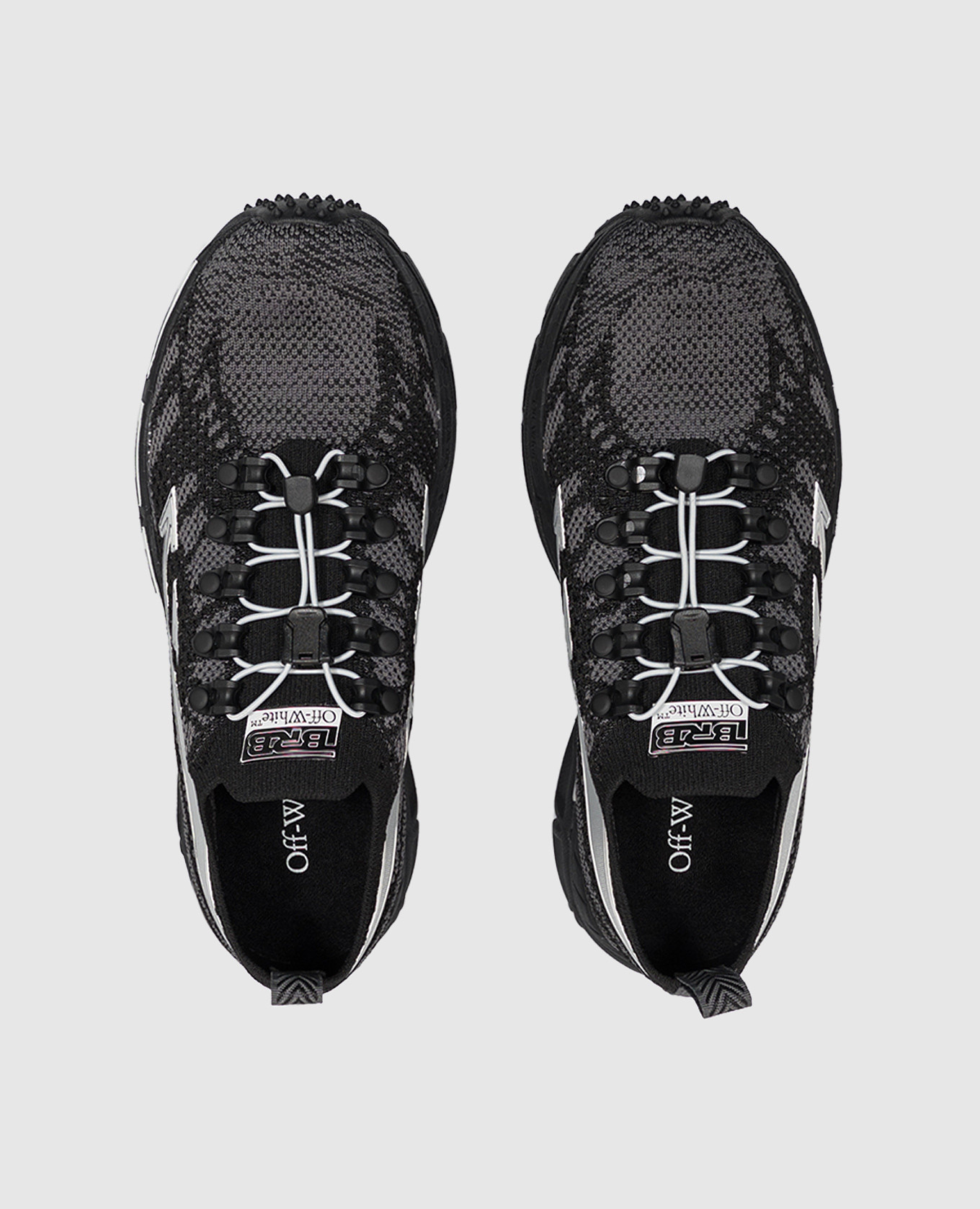 Black Be Right Back sneakers Off-White 4