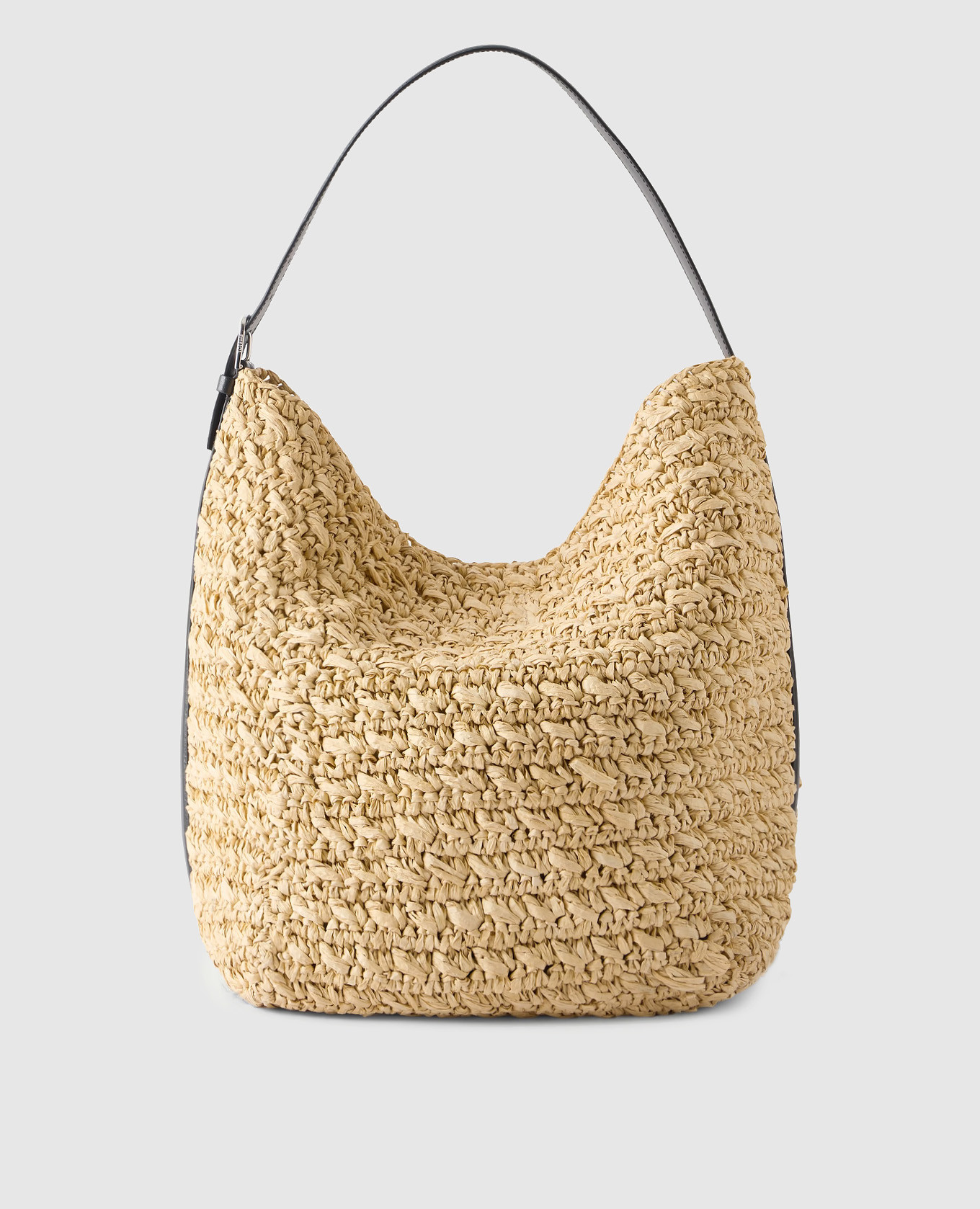 

Beige raffia bag Toteme