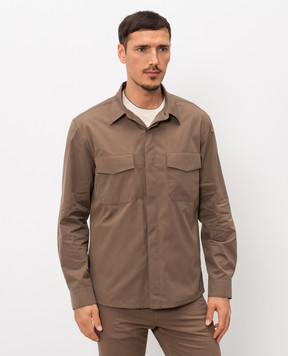 Canali Brown shirt AV0597131021