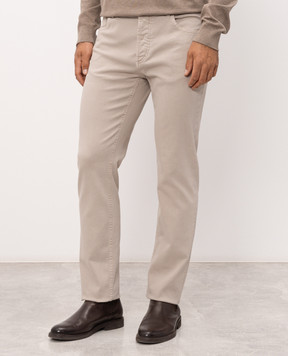 Brunello Cucinelli Grey jeans with emblem M277PB3210