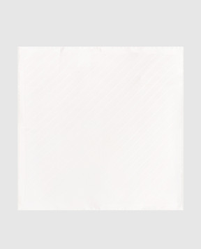 Brunello Cucinelli Ivory silk pachet scarf MI8740091