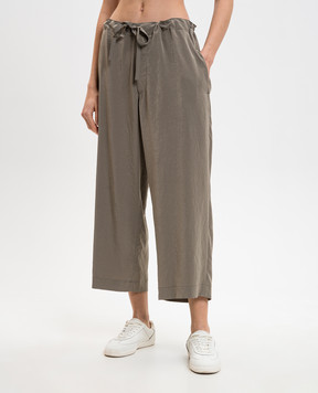 Y`S Yamamoto Khaki pants YQP05500