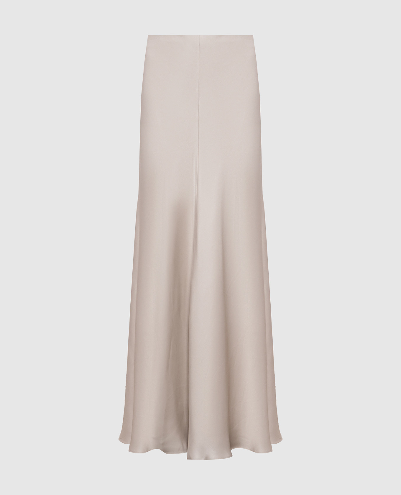 Ivory silk skirt