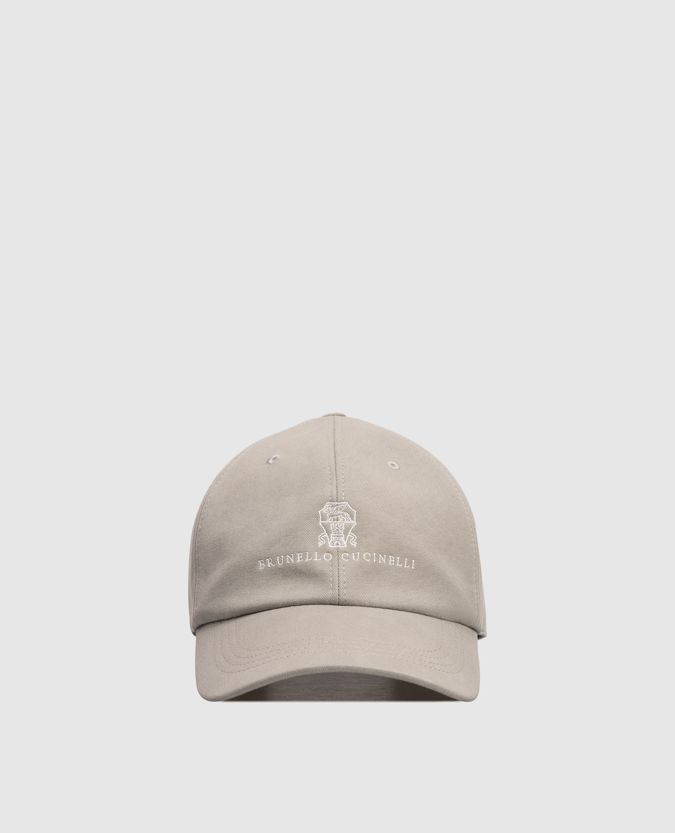 

Green cap with logo embroidery Brunello Cucinelli