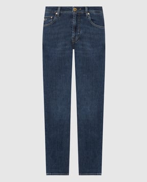 Tramarossa MICHELANGELO blue jeans with logo patch MICHELANGELODBSCP