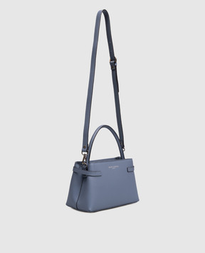 Gianni Notaro Blue Ruga leather bag 245RUGANIKEL
