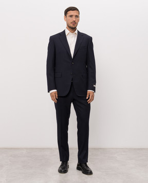 Canali Blue wool suit AN000191228020