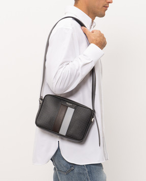 Serapian Gray leather bag SRSTSMML739424AQ08