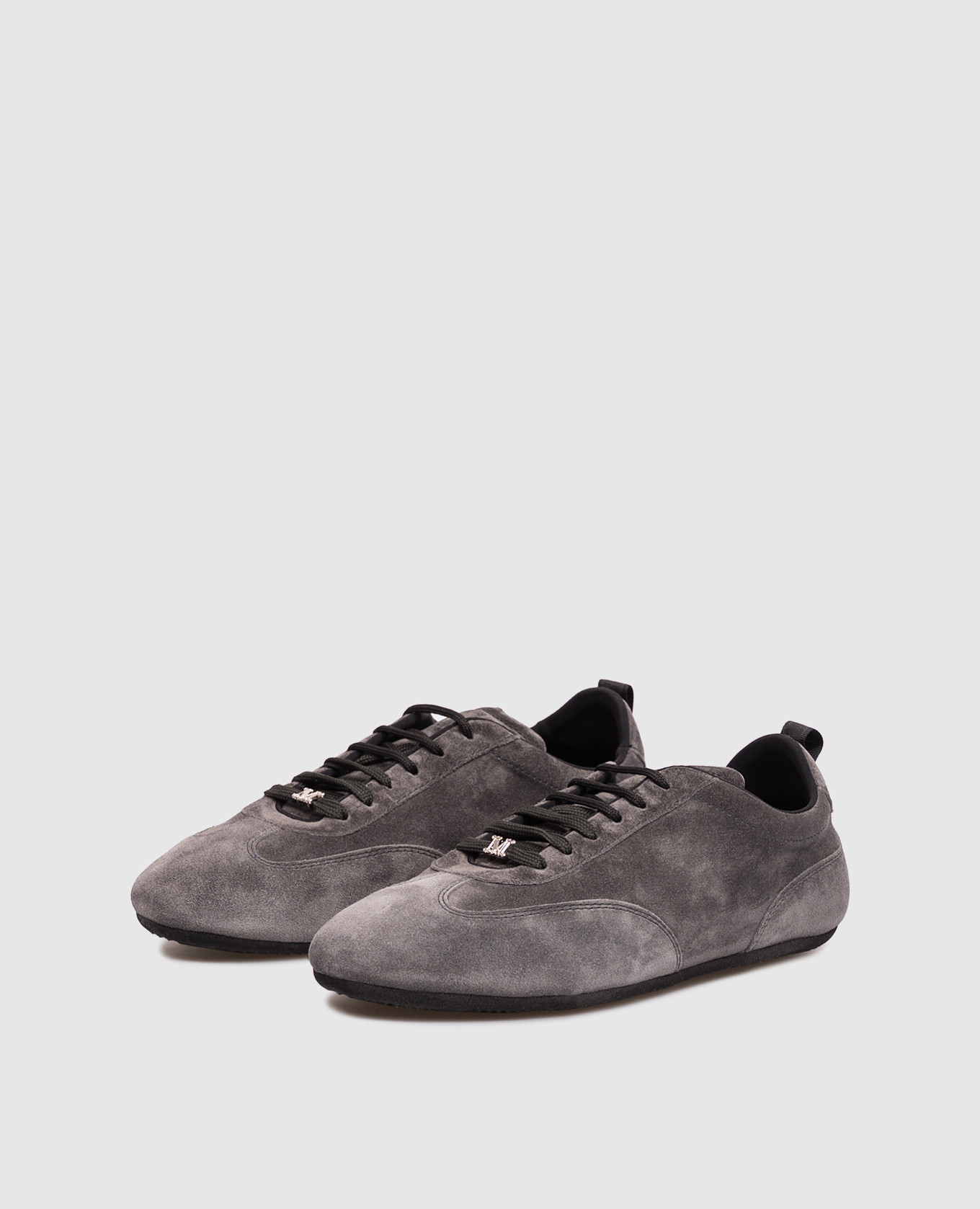 ASTECCA gray suede sneakers Max Mara 2