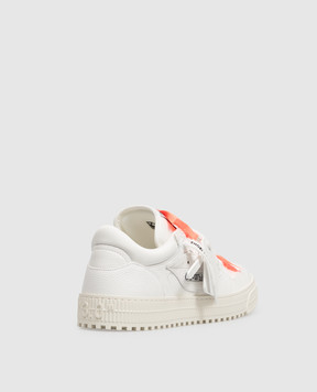 Off-White White 3.0 Court combo sneakers with branded patches M29KC9L001