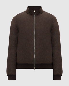Agnona Brown cashmere jacket TH10UCXU7166