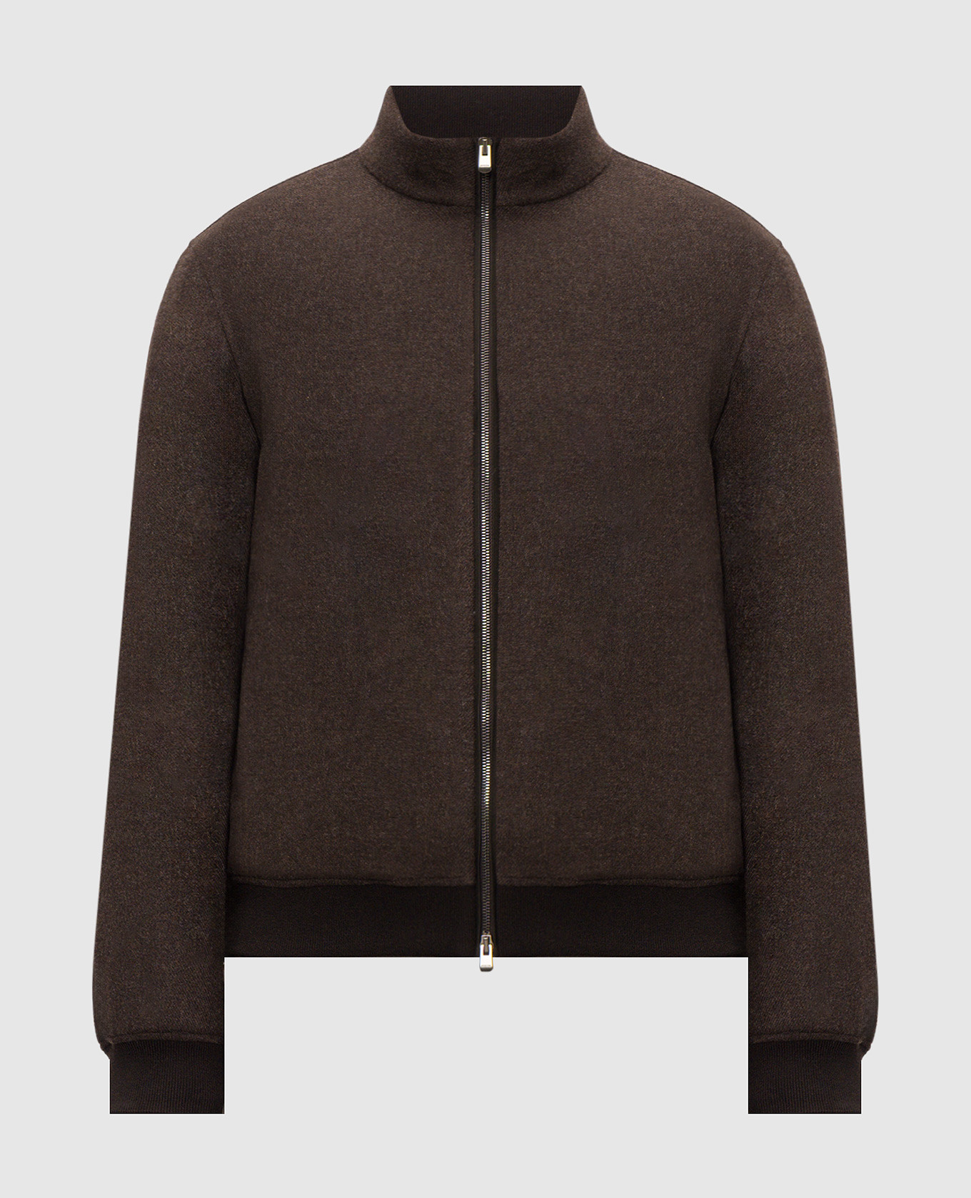 Brown cashmere jacket Agnona