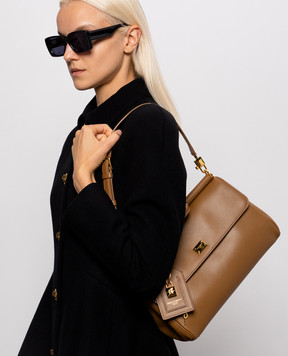 Dolce&Gabbana Brown leather bag My Sicily BB7782B7321