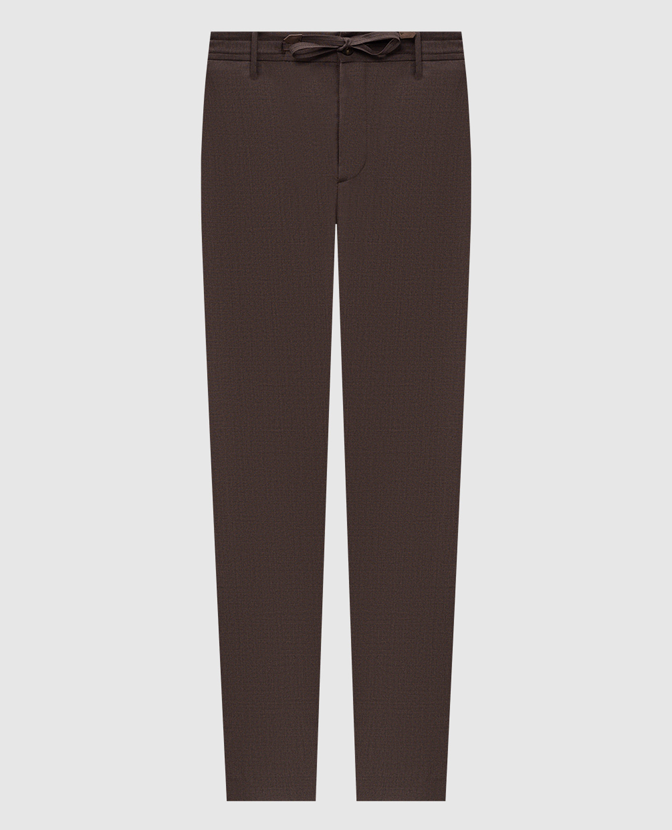 Brown wool pants