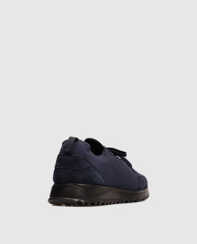 Enrico Mandelli Blue combination sneakers 0ELITE6250
