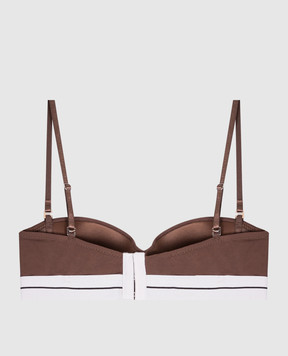 Palm Angels Brown bodice PLA1UWTP05SI