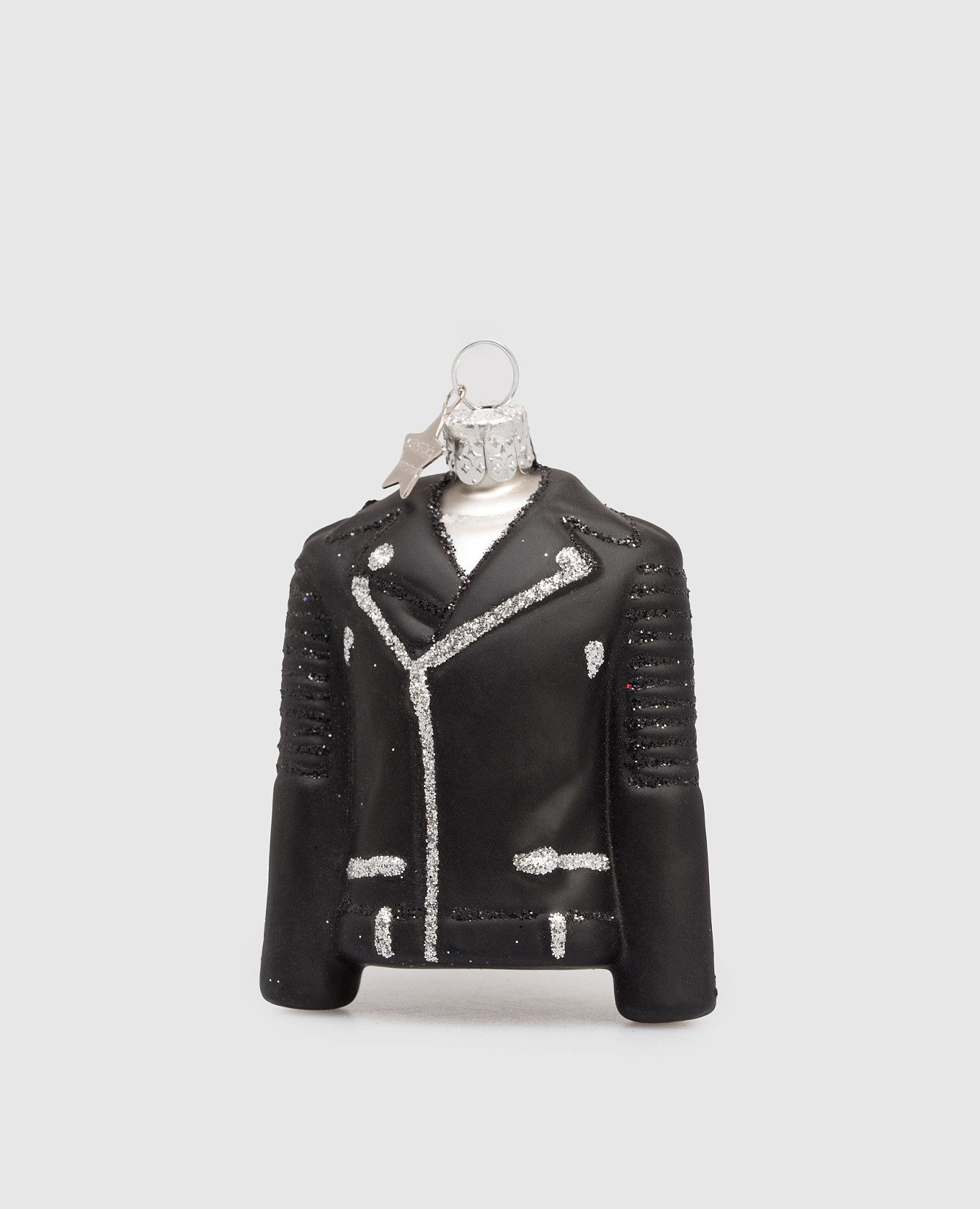 

Biker jack Christmas tree toy Vondels, Black