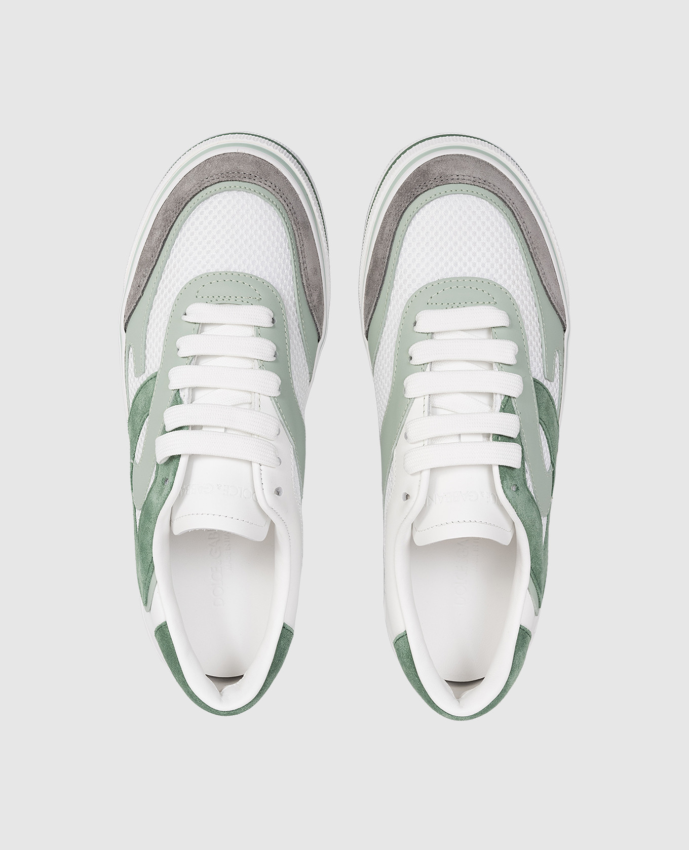 Green combination sneakers Dolce&Gabbana 4