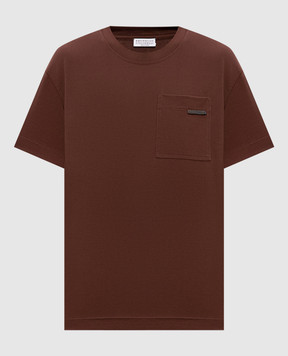 Brunello Cucinelli Brown T-shirt MPT81EC710