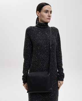 The Row Nu Twin black leather mini bag W1235L645