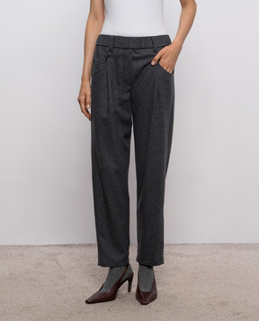 Brunello Cucinelli Gray pants MB162P8417