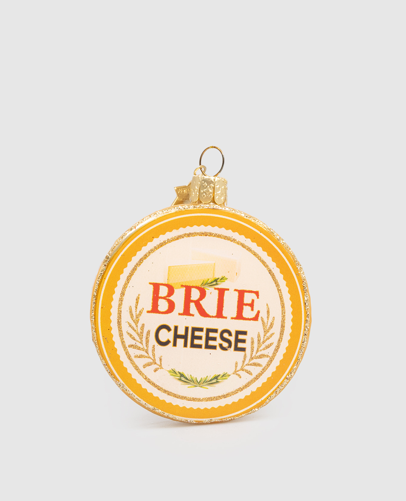 

Brie cheese Christmas tree toy Vondels, Golden