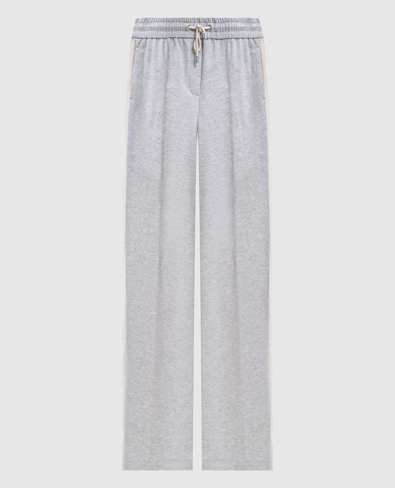 Grey melange sweatpants