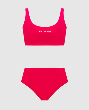 Balmain Pink swimsuit BKBS02490