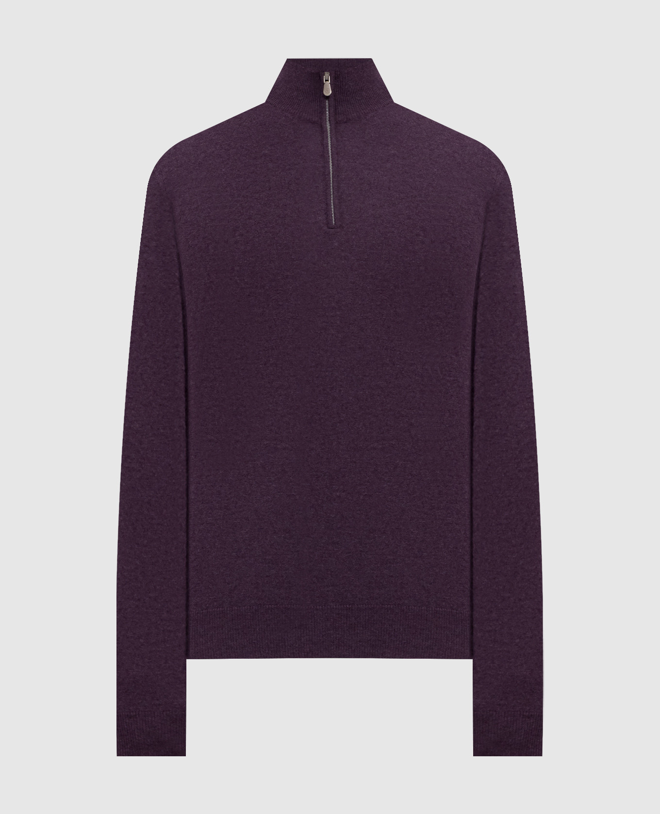 Purple cashmere jumper