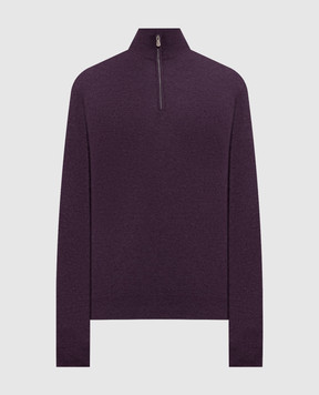 Brunello Cucinelli Purple cashmere jumper M2200124